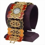 Часы наручные с эмалью