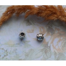 Бусины Pandora Style металлические